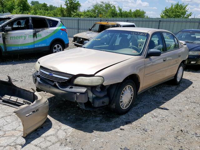 1G1ND52F44M589277 - 2004 CHEVROLET CLASSIC BEIGE photo 2