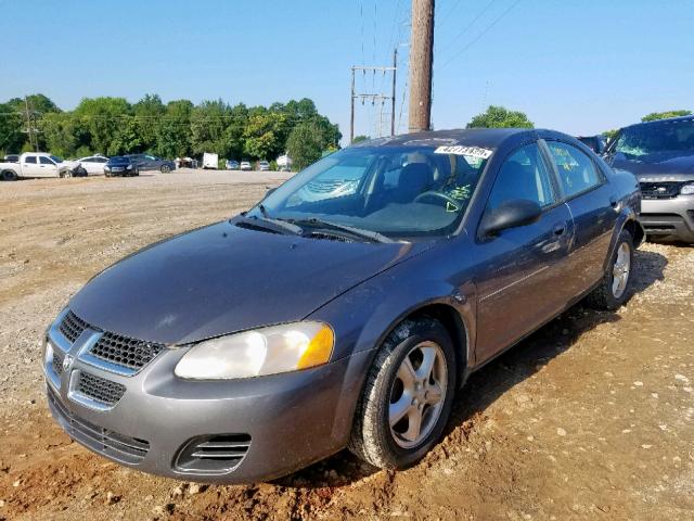 1B3EL46T05N633891 - 2005 DODGE STRATUS SX GRAY photo 2