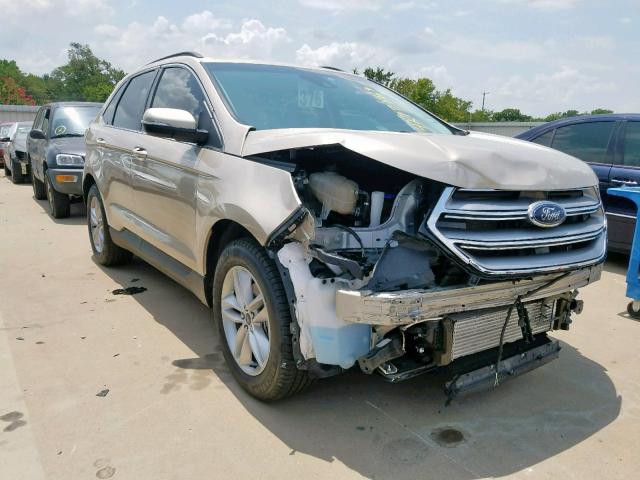 2FMPK3J99JBC43910 - 2018 FORD EDGE SEL GOLD photo 1