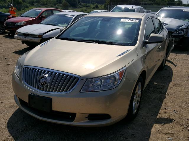 1G4GB5ER9CF169749 - 2012 BUICK LACROSSE C GOLD photo 2