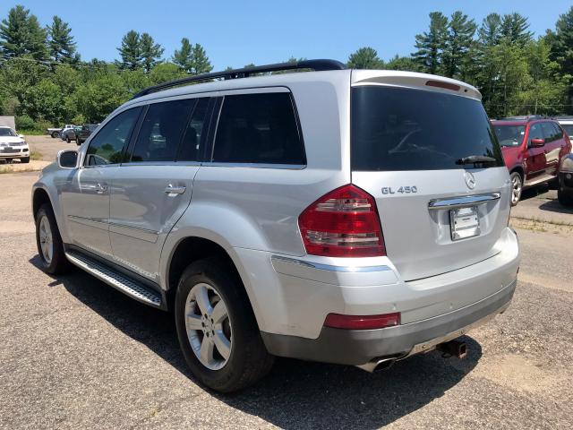 4JGBF71E97A118851 - 2007 MERCEDES-BENZ GL 450 4MA SILVER photo 3