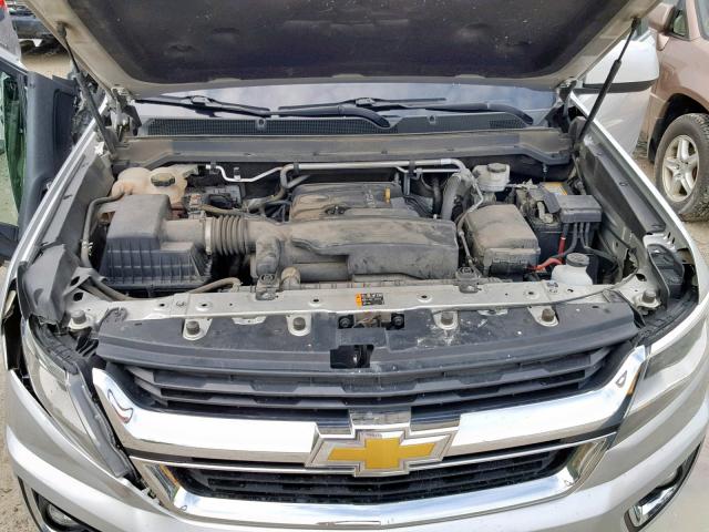 1GCHTBEA8F1156751 - 2015 CHEVROLET COLORADO L SILVER photo 7