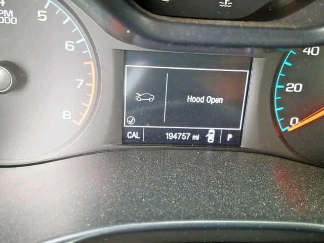 1GCHTBEA8F1156751 - 2015 CHEVROLET COLORADO L SILVER photo 8