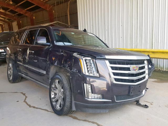 1GYS3JKJXHR157161 - 2017 CADILLAC ESCALADE E CHARCOAL photo 1