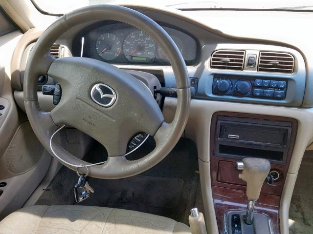 1YVGF22D7Y5179722 - 2000 MAZDA 626 ES WHITE photo 9