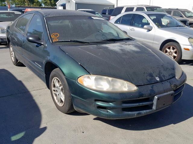 2B3HD46R4XH567422 - 1999 DODGE INTREPID GREEN photo 1