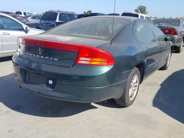 2B3HD46R4XH567422 - 1999 DODGE INTREPID GREEN photo 4