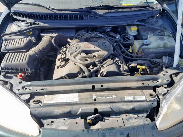 2B3HD46R4XH567422 - 1999 DODGE INTREPID GREEN photo 7