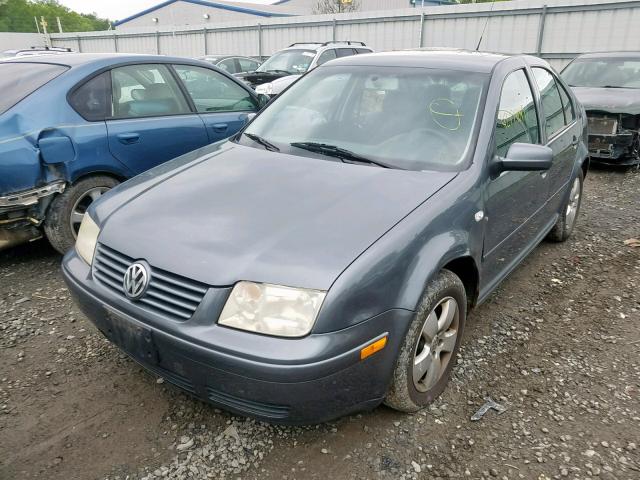 3VWSK69M23M162738 - 2003 VOLKSWAGEN JETTA GLS GRAY photo 2