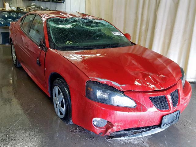 2G2WP552371146201 - 2007 PONTIAC GRAND PRIX RED photo 1