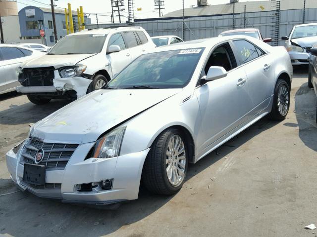 1G6DS5EV6A0104977 - 2010 CADILLAC CTS PREMIU SILVER photo 2