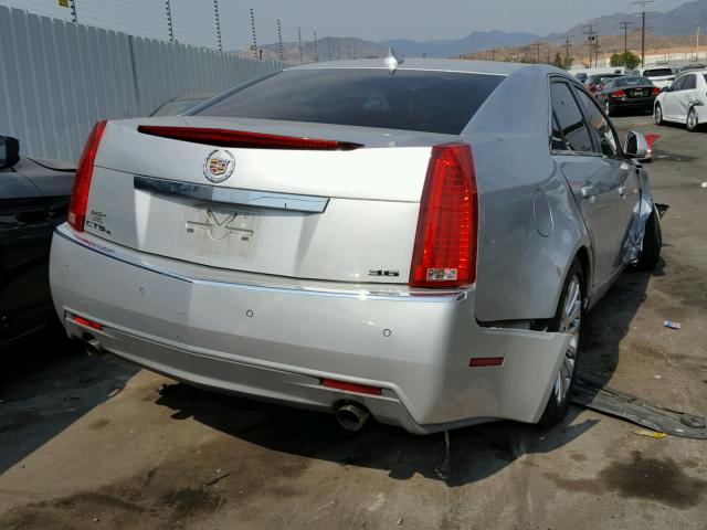 1G6DS5EV6A0104977 - 2010 CADILLAC CTS PREMIU SILVER photo 4