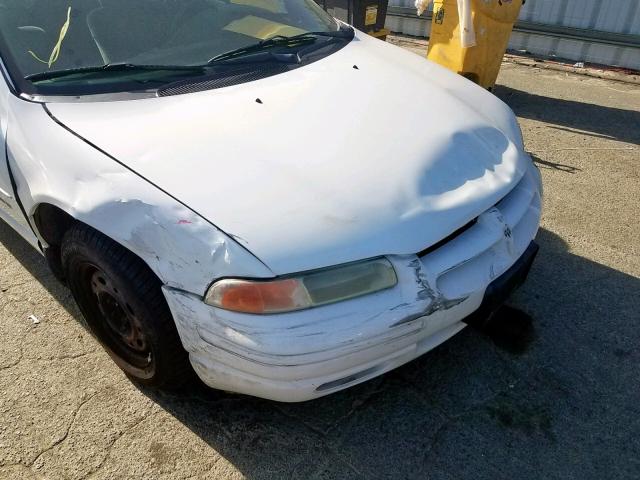 1B3EJ46X0YN277343 - 2000 DODGE STRATUS SE WHITE photo 9