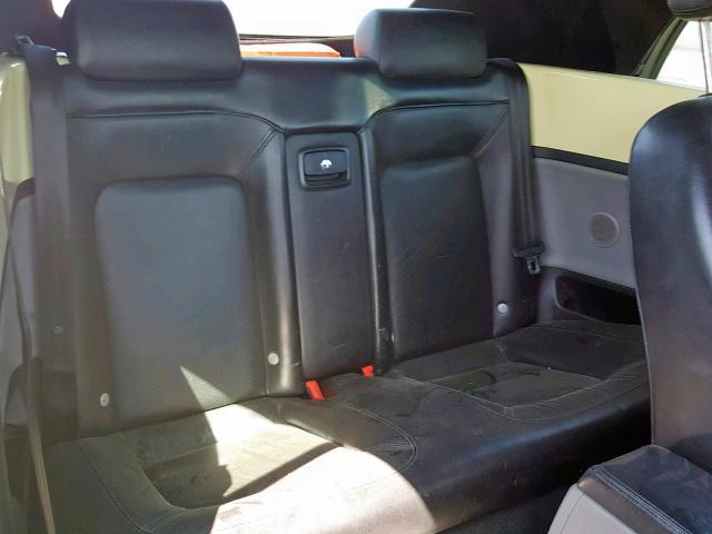 3VWCD21Y53M331222 - 2003 VOLKSWAGEN NEW BEETLE ყვითელი ფოტო 6