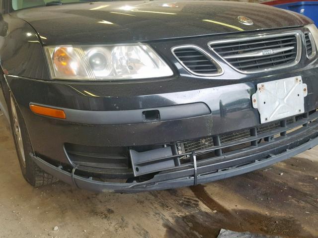 YS3FB49S341002656 - 2004 SAAB 9-3 LINEAR BLACK photo 9