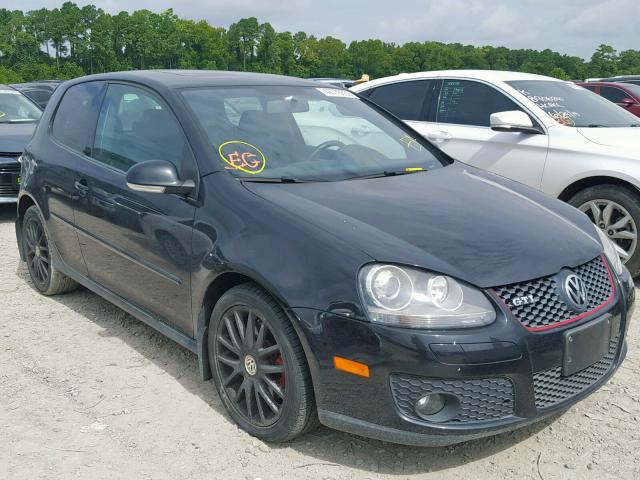 WVWFV71K97W055378 - 2007 VOLKSWAGEN NEW GTI FA BLACK photo 1