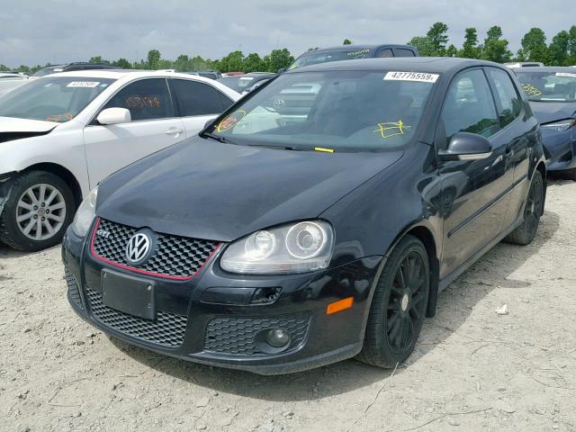 WVWFV71K97W055378 - 2007 VOLKSWAGEN NEW GTI FA BLACK photo 2