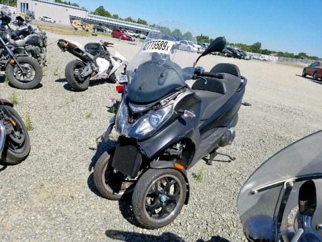 ZAPM860X7G5000471 - 2016 PIAGGIO MP3 500 SP BLACK photo 2