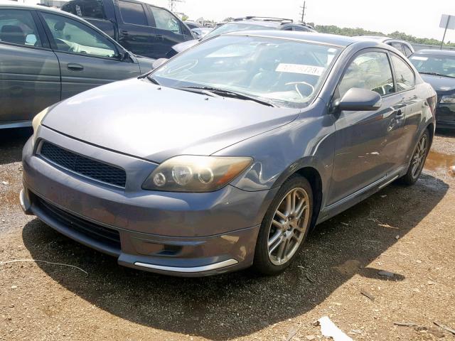 JTKDE167680272439 - 2008 TOYOTA SCION TC GRAY photo 2