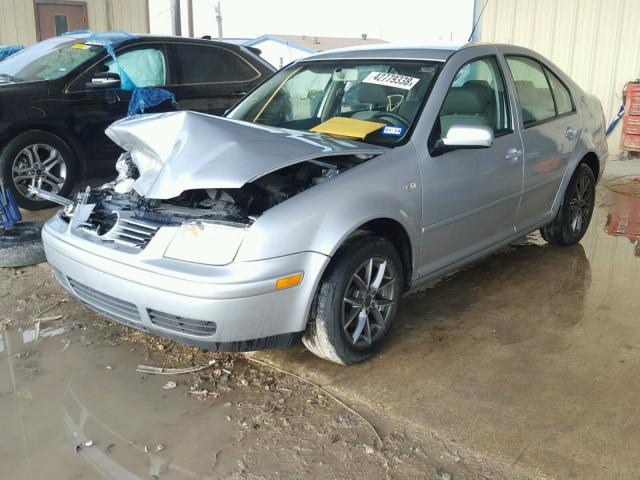 3VWRK69M73M132648 - 2003 VOLKSWAGEN JETTA GL SILVER photo 2