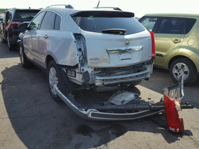 3GYFNAE31CS500177 - 2012 CADILLAC SRX LUXURY SILVER photo 3