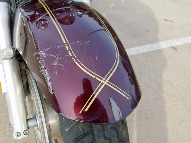 1HFSC52647A407795 - 2007 HONDA VTX1300 R MAROON photo 9