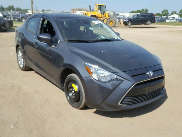 3MYDLBYV0HY152853 - 2017 TOYOTA YARIS IA GRAY photo 1