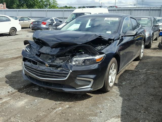1G1ZB5ST1GF247548 - 2016 CHEVROLET MALIBU LS 黑色 照片 2