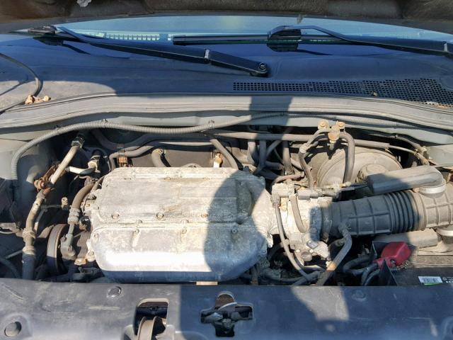 2HNYD18232H508670 - 2002 ACURA MDX GRAY photo 7