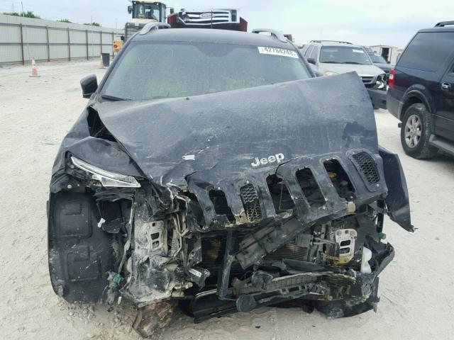 1C4PJLDB6GW159363 - 2016 JEEP CHEROKEE L BLACK photo 9