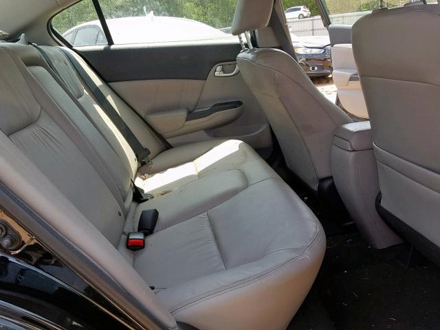 19XFB2F91EE062902 - 2014 HONDA CIVIC EXL 黑色 照片 6