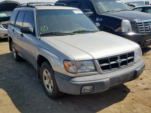 JF1SF6355YH701119 - 2000 SUBARU FORESTER L SILVER photo 1