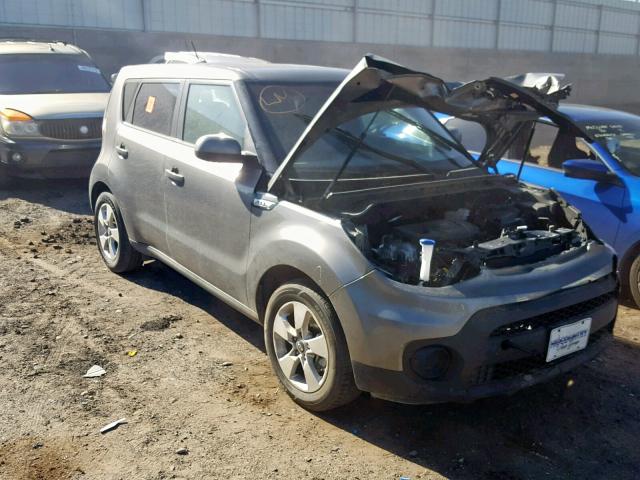 KNDJN2A22K7015871 - 2019 KIA SOUL SILVER photo 1