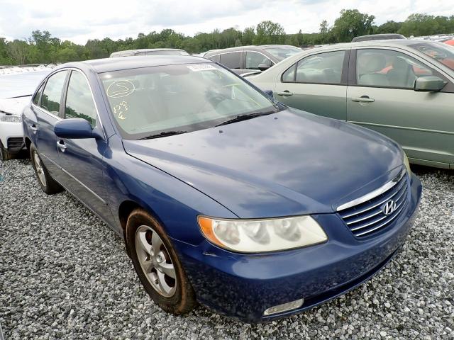 KMHFC46D37A181632 - 2007 HYUNDAI AZERA GLS BLUE photo 1