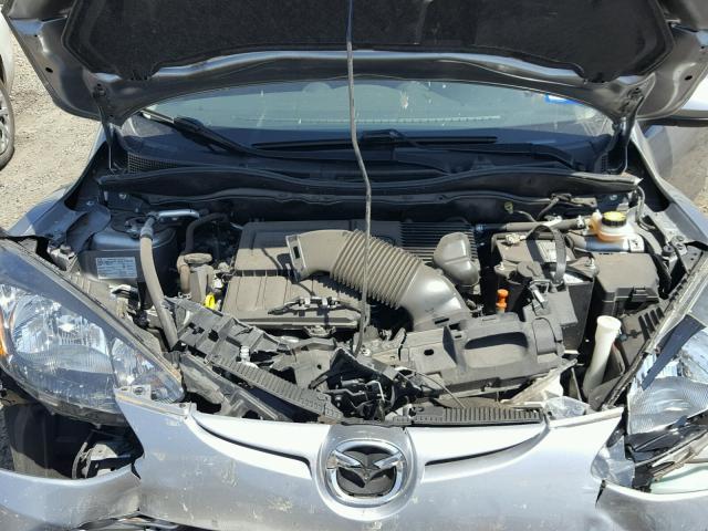 JM1DE1KZ9E0187735 - 2014 MAZDA MAZDA2 SPO GRAY photo 7