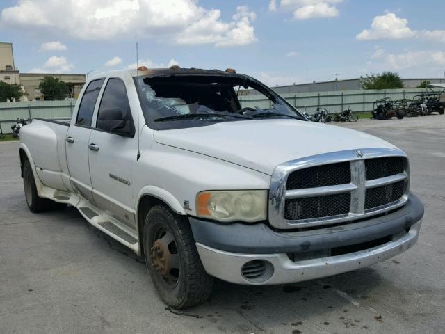 3D7MA48C63G859054 - 2003 DODGE RAM 3500 S WHITE photo 1