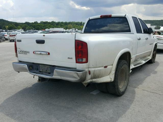 3D7MA48C63G859054 - 2003 DODGE RAM 3500 S WHITE photo 4