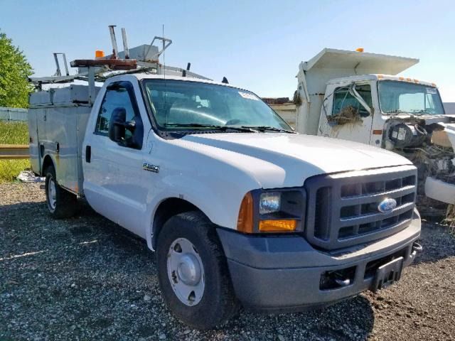 1FDSF305X6EB51343 - 2006 FORD F350 SRW S WHITE photo 1