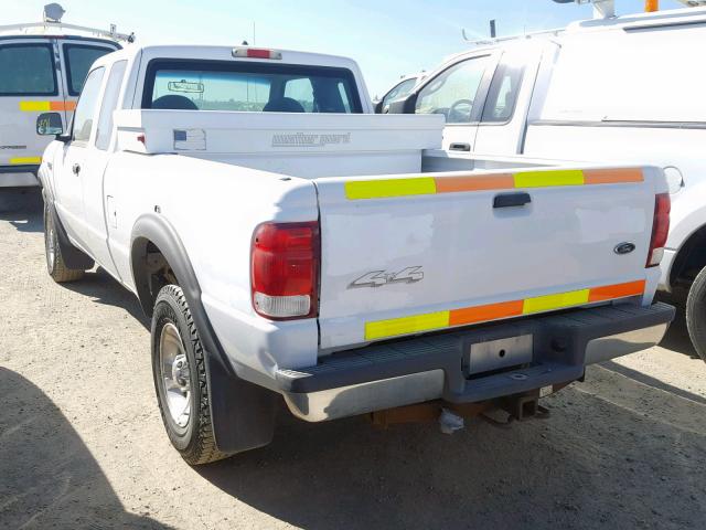 1FTZR15X9YPA88865 - 2000 FORD RANGER SUP WHITE photo 3