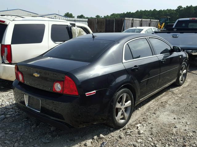 1G1ZJ57B48F191125 - 2008 CHEVROLET MALIBU 2LT BLACK photo 4