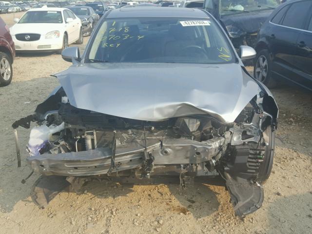 JM1BL1V79C1696609 - 2012 MAZDA 3 I SILVER photo 9