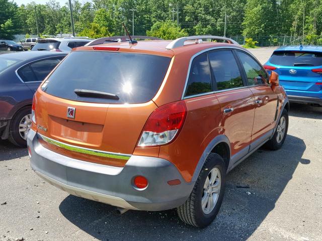 3GSCL33P58S646755 - 2008 SATURN VUE XE ORANGE photo 4