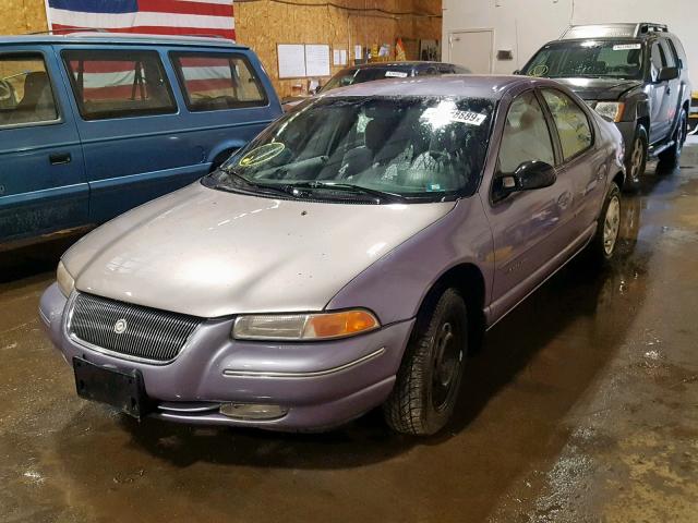 1C3EJ56H9TN150097 - 1996 CHRYSLER CIRRUS LX PURPLE photo 2