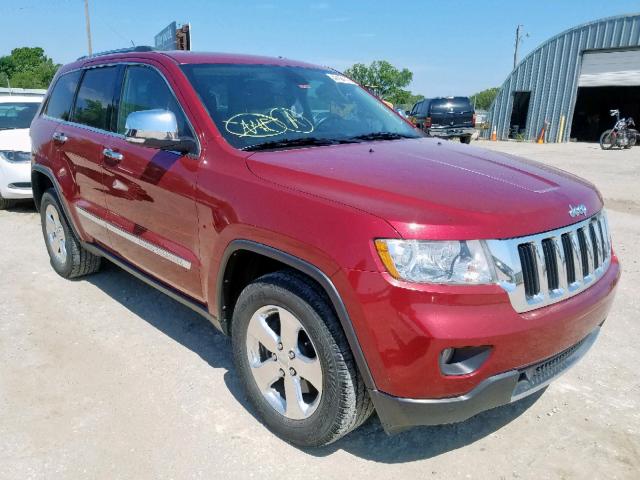 1C4RJEBG6DC656848 - 2013 JEEP GRAND CHER RED photo 1