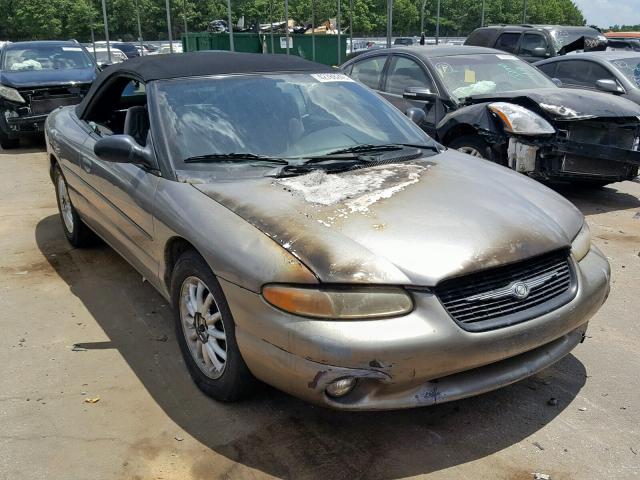 3C3EL45H3XT604209 - 1999 CHRYSLER SEBRING JX GRAY photo 1