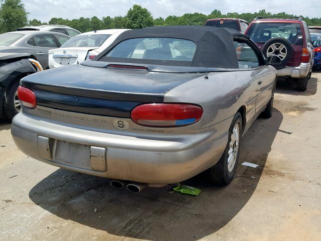 3C3EL45H3XT604209 - 1999 CHRYSLER SEBRING JX GRAY photo 4