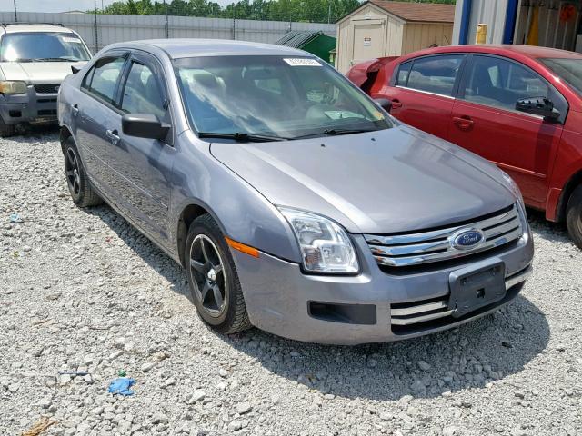 3FAFP06Z46R167469 - 2006 FORD FUSION S GRAY photo 1