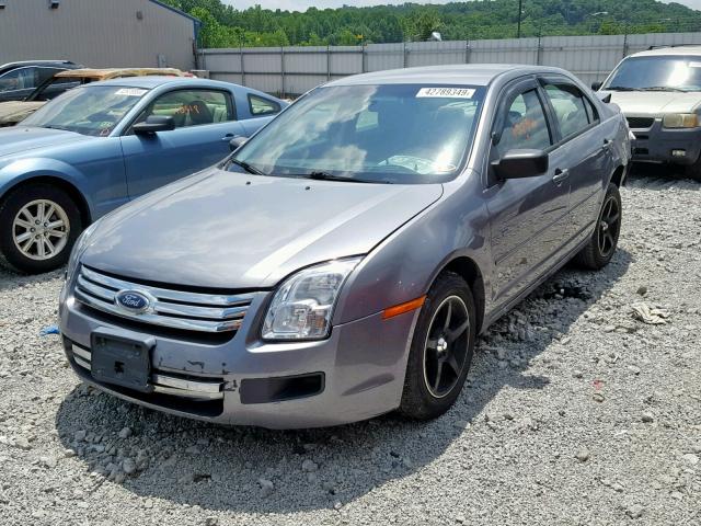 3FAFP06Z46R167469 - 2006 FORD FUSION S GRAY photo 2