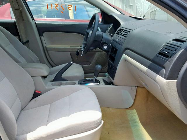 3FAFP06Z46R167469 - 2006 FORD FUSION S GRAY photo 5