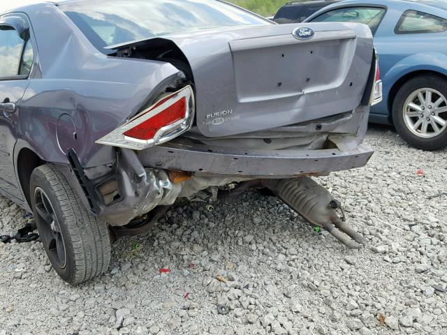 3FAFP06Z46R167469 - 2006 FORD FUSION S GRAY photo 9